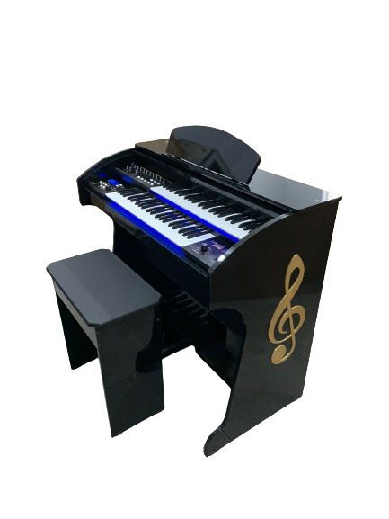 ÓRGÃO LUMIERE ALPHA 3 PRETO BRILHO