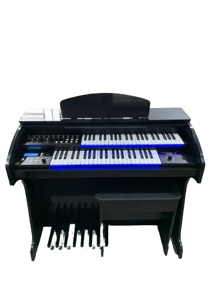 ÓRGÃO LUMIERE ALPHA 3 PRETO BRILHO